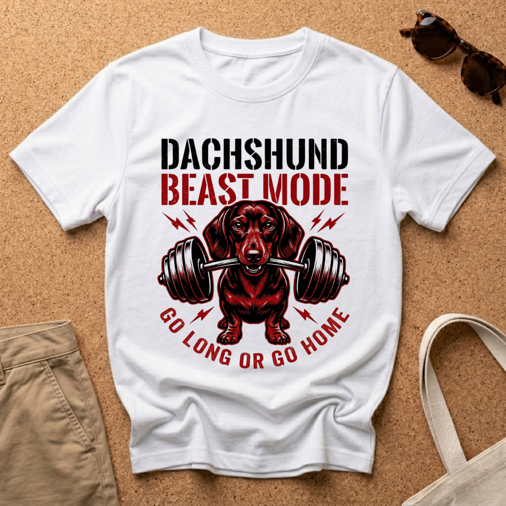 Dachshund Beast Mode T-Shirt