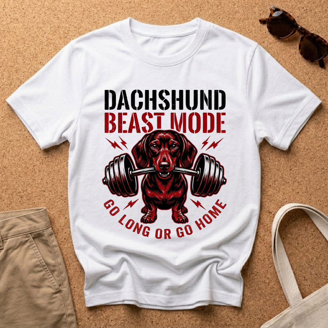 Dachshund Beast Mode T-Shirt