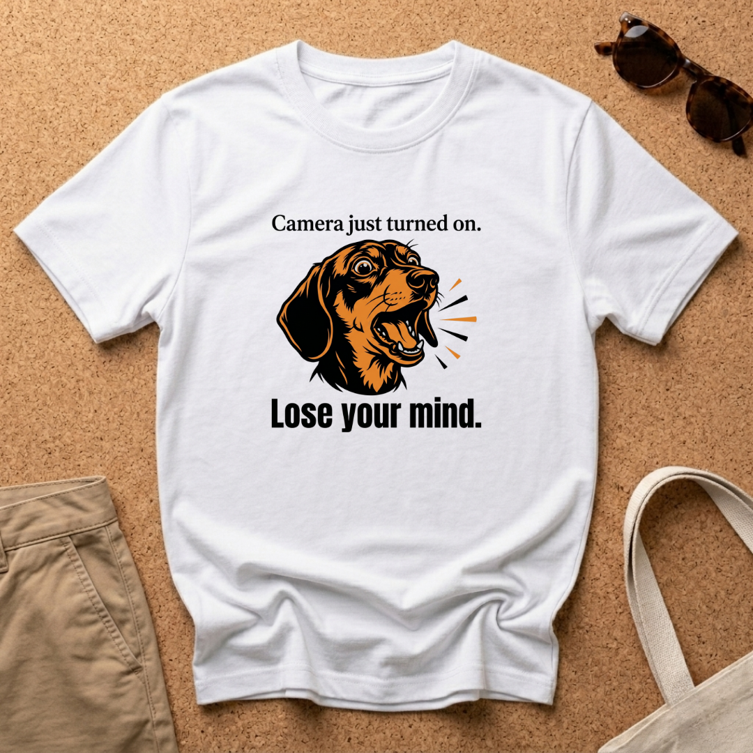 Camera On, Lose Mind T-Shirt