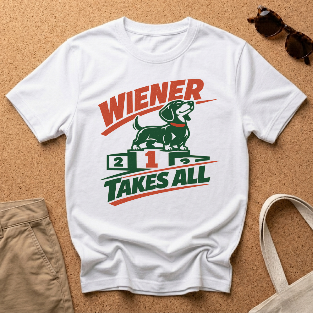 Wiener Takes All T-Shirt