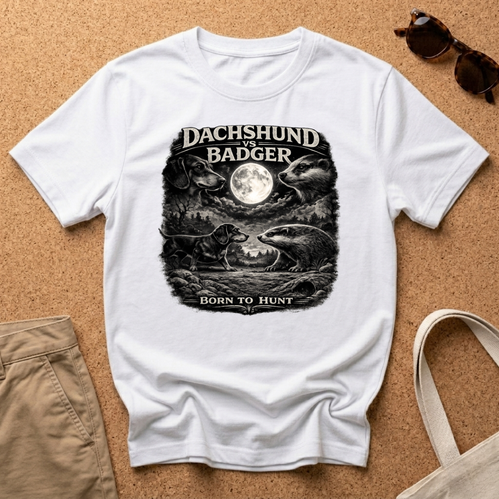Dachshund vs Badger T-Shirt