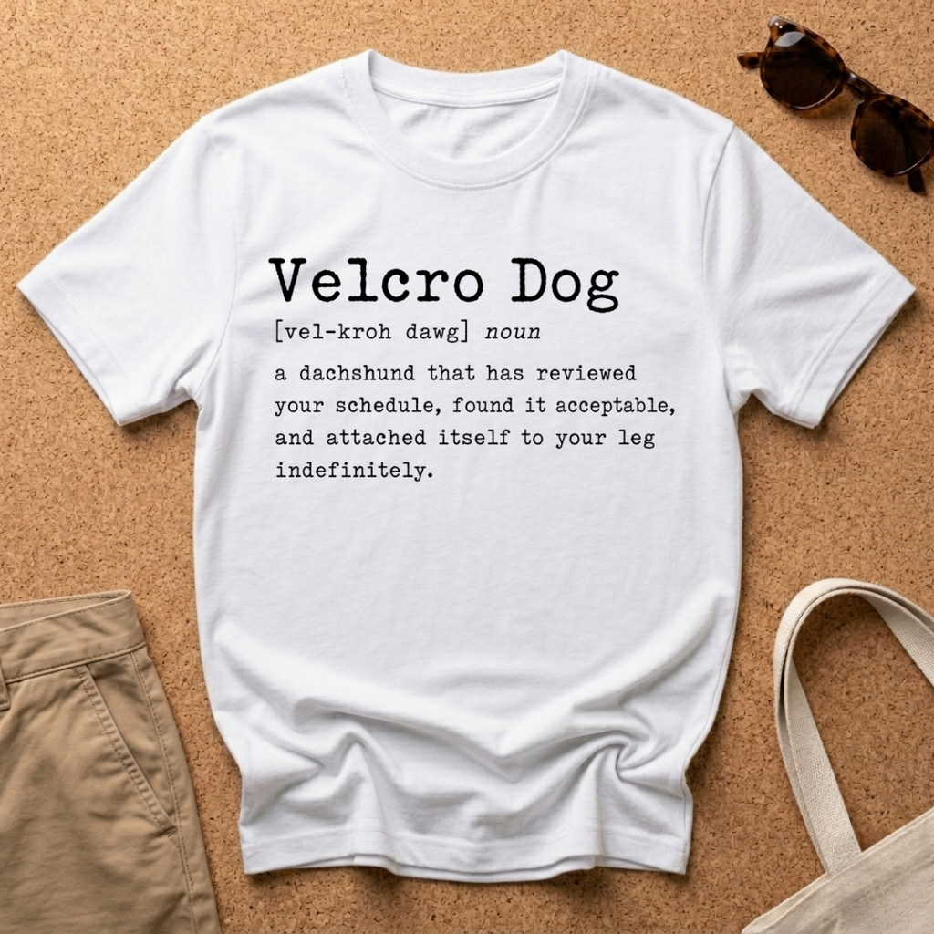 Velcro Dog T-Shirt