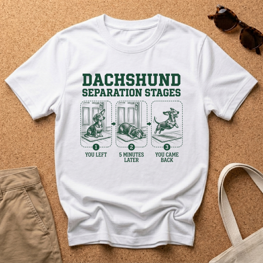Dachshund Separation T-Shirt