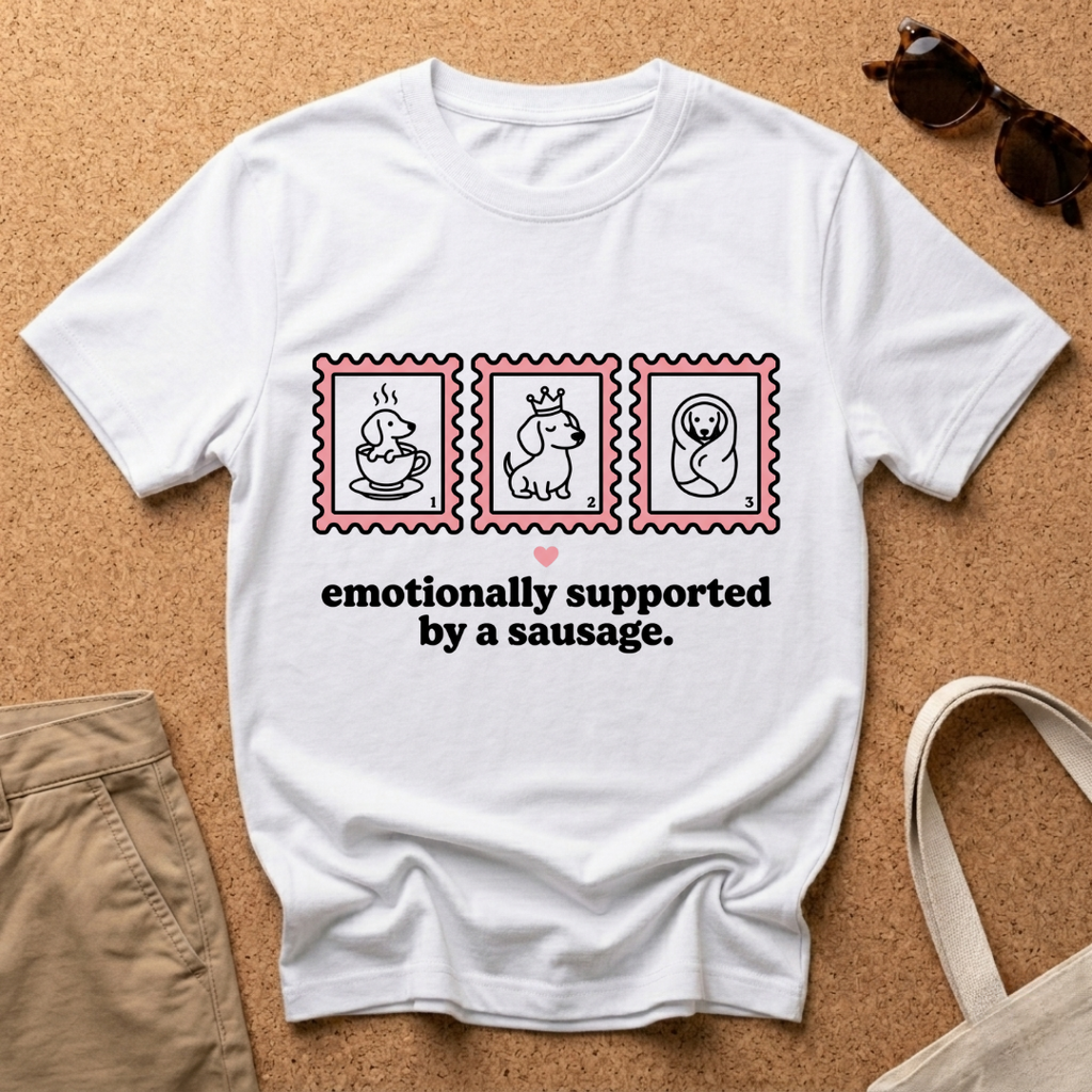 Emotionally Supported Stamps T-Shirt