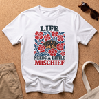 Life Mischief T-Shirt - White
