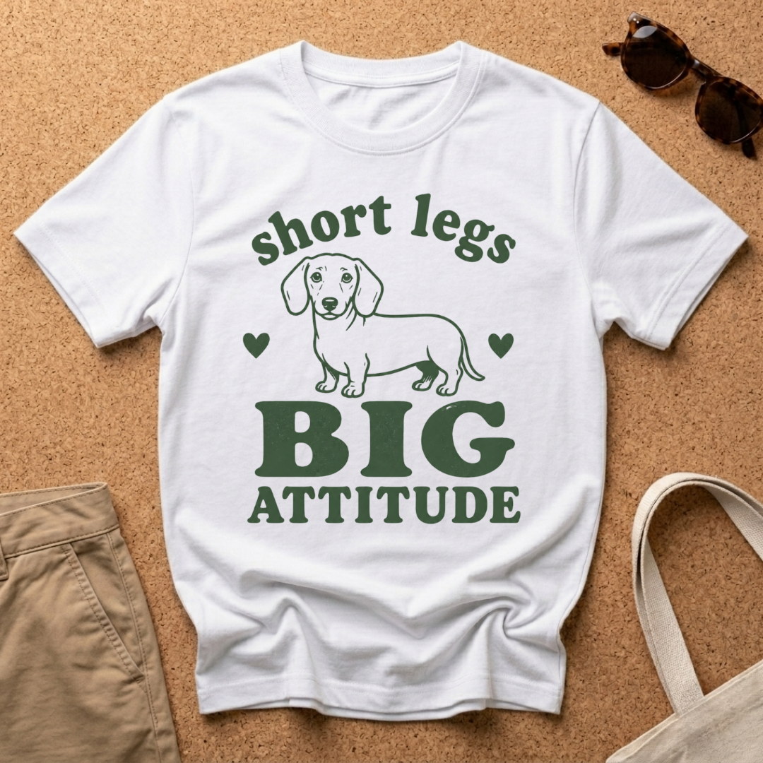 Short Leg Big Attitude T-Shirt