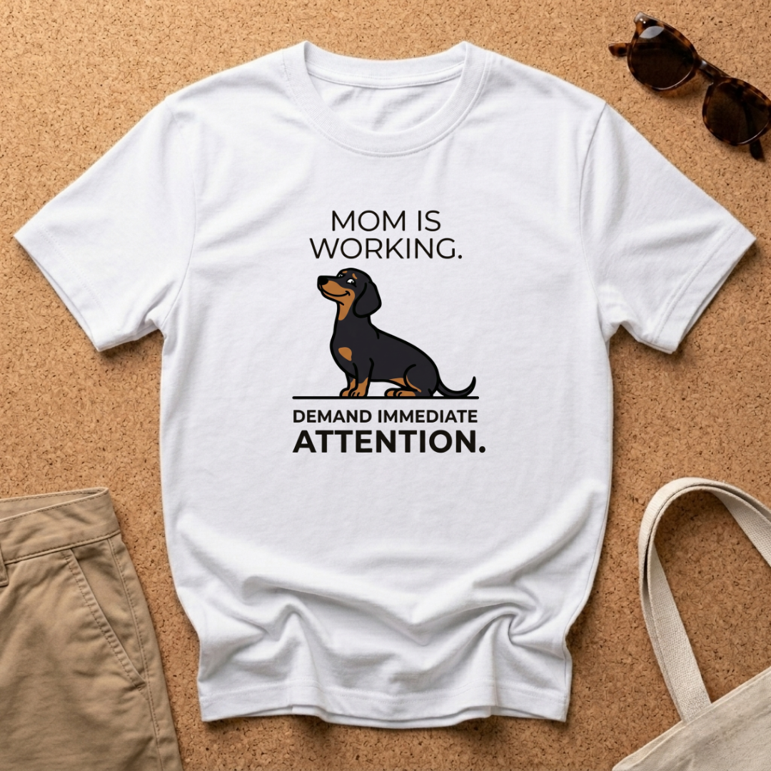 Demand Attention Cartoon T-Shirt