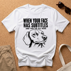 Subtitles Face T-Shirt