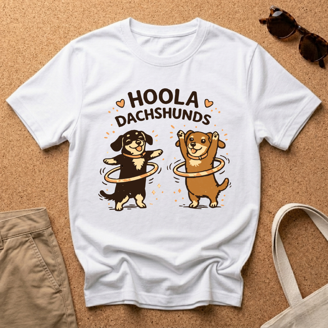 Hoola Dachshunds T-Shirt