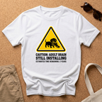 Caution Still Installing T-Shirt