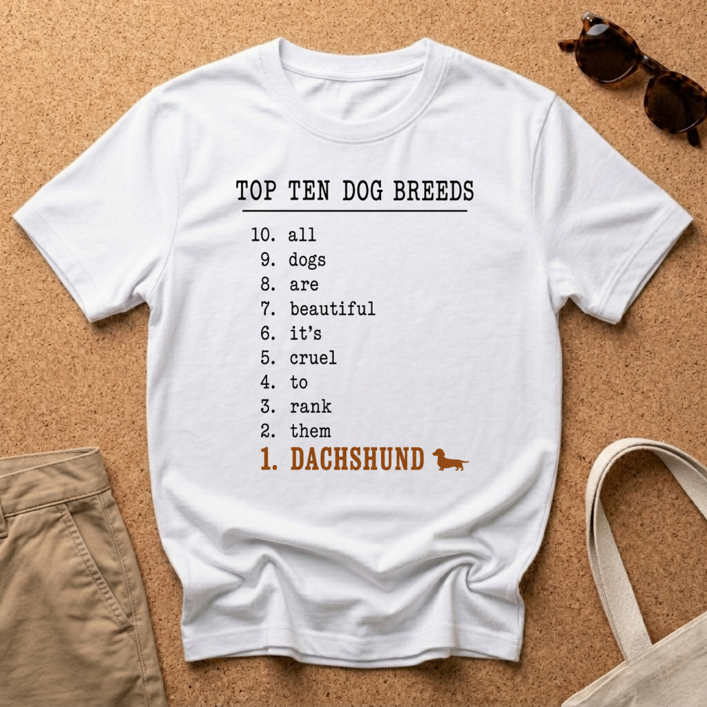 Dachshund Rank T-Shirt