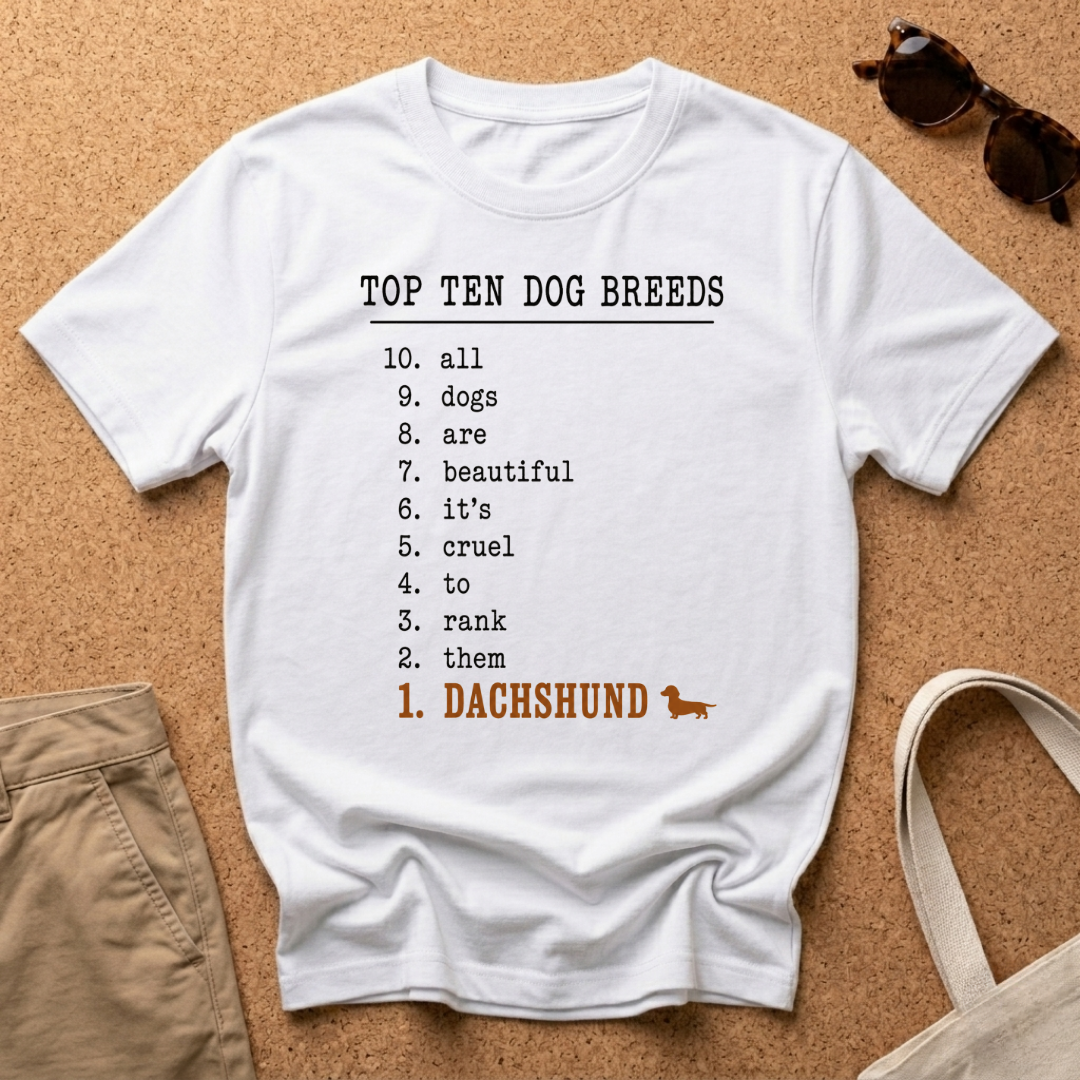 Dachshund Rank T-Shirt