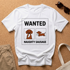 Wanted Naughty Sausage T-Shirt