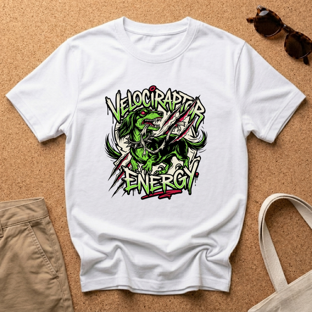 Velociraptor Energy Intense T-Shirt