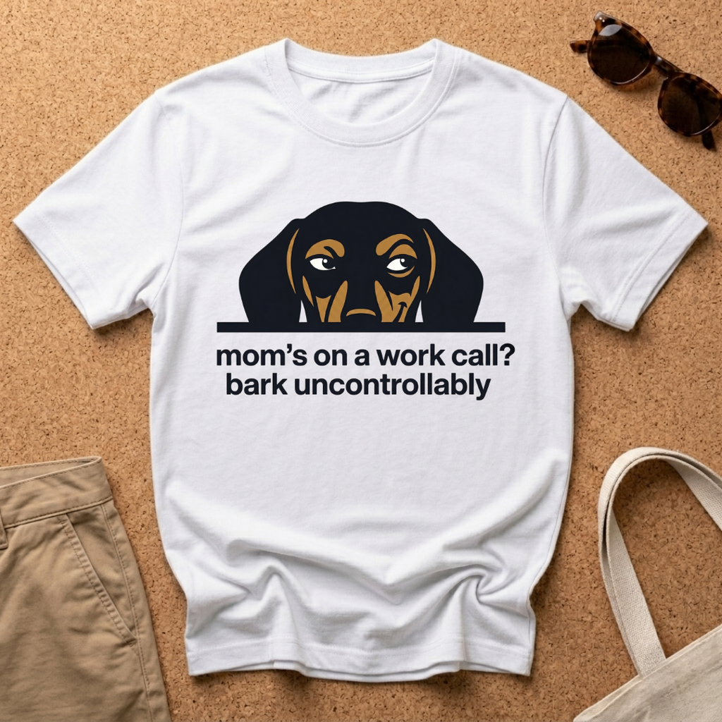 Bark Uncontrollably Smirk T-Shirt
