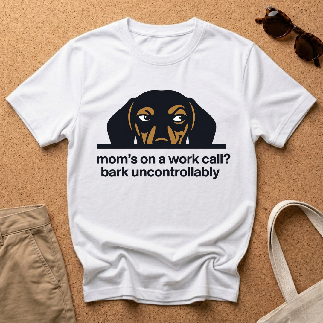 Bark Uncontrollably Smirk T-Shirt