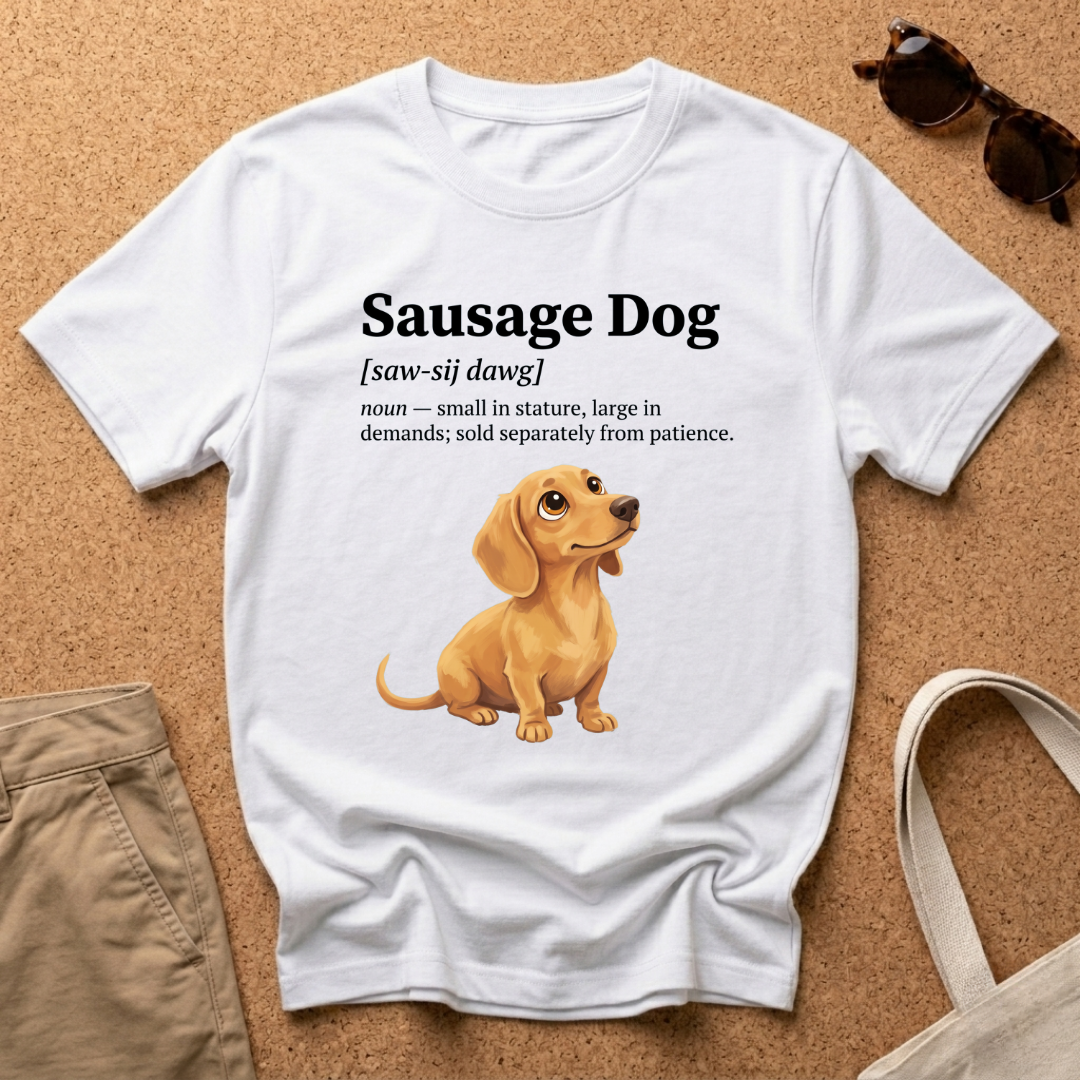 Sausage Dog Noun T-Shirt