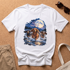 Moonlit River T-Shirt - White
