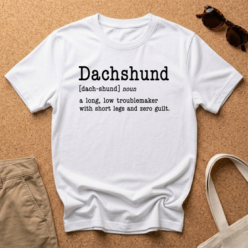 Dachshund Translation T-Shirt
