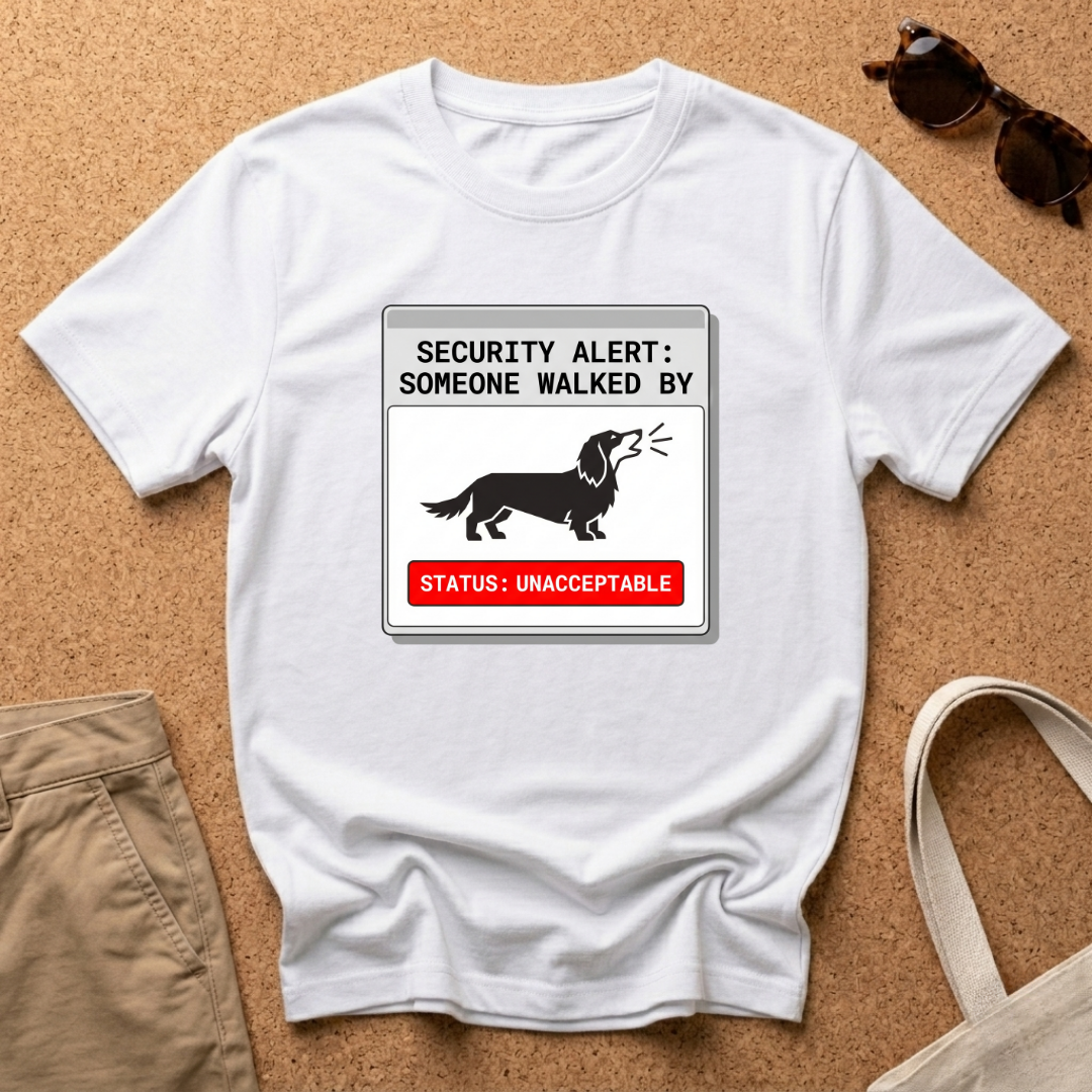 Security Alert Notification T-Shirt