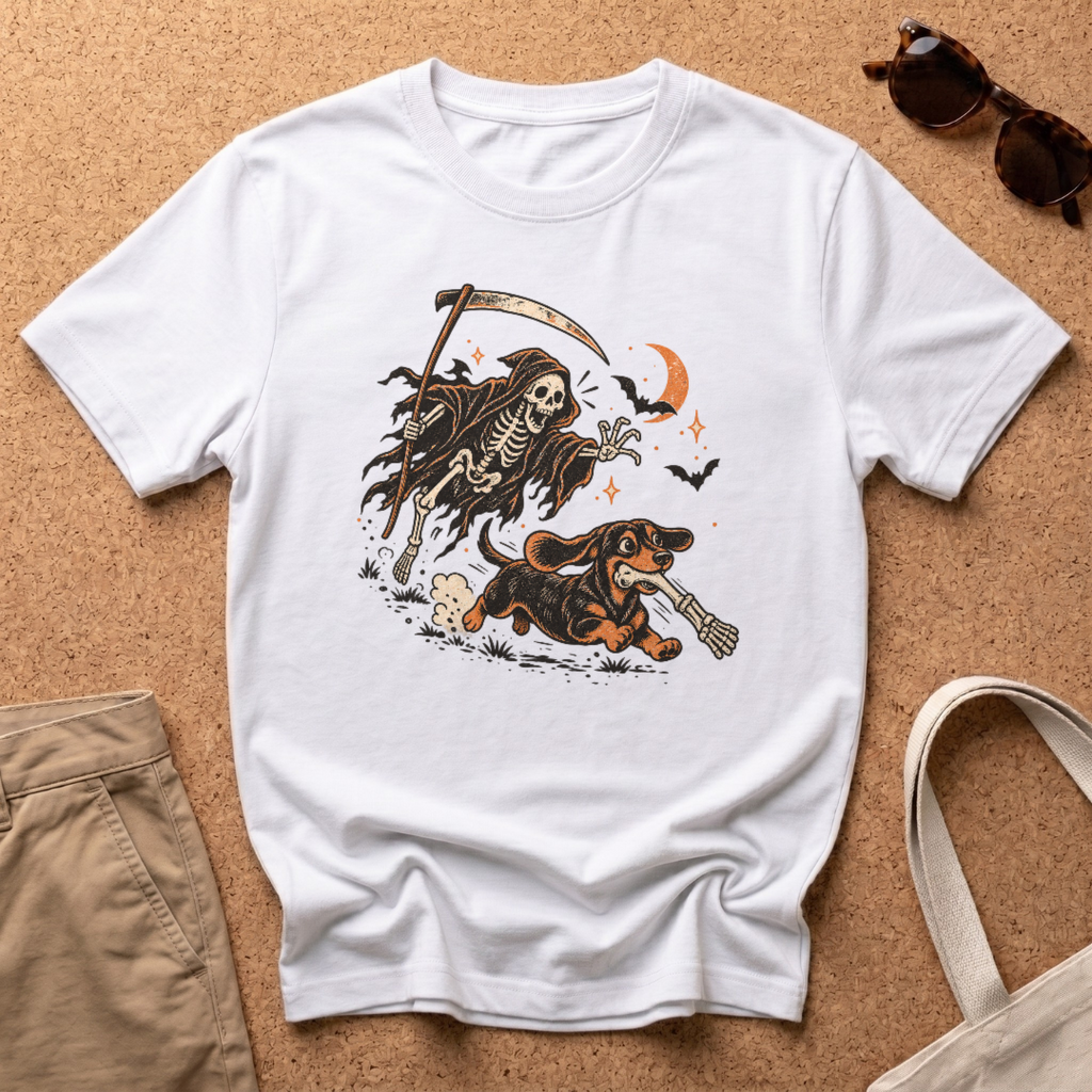Halloween Chase T-Shirt - White