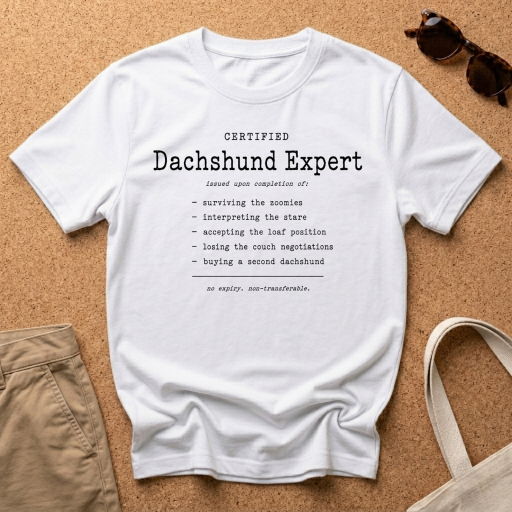 Certified Dachshund Expert T-Shirt