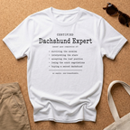 Certified Dachshund Expert T-Shirt