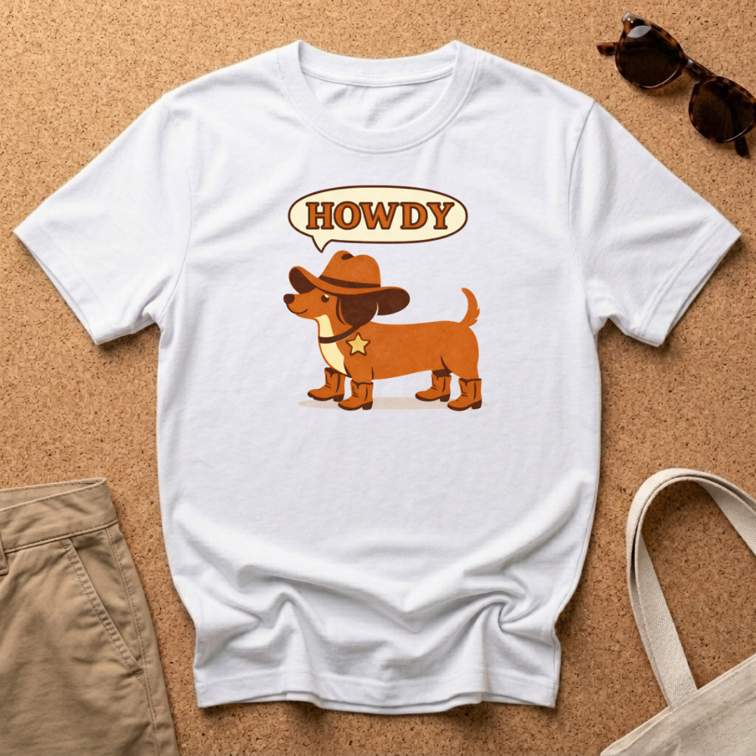 Howdy Doxie T-Shirt