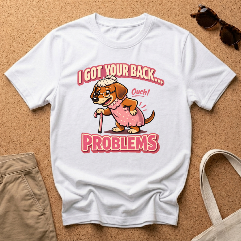 Grandma Dachshund Back Problems T-Shirt