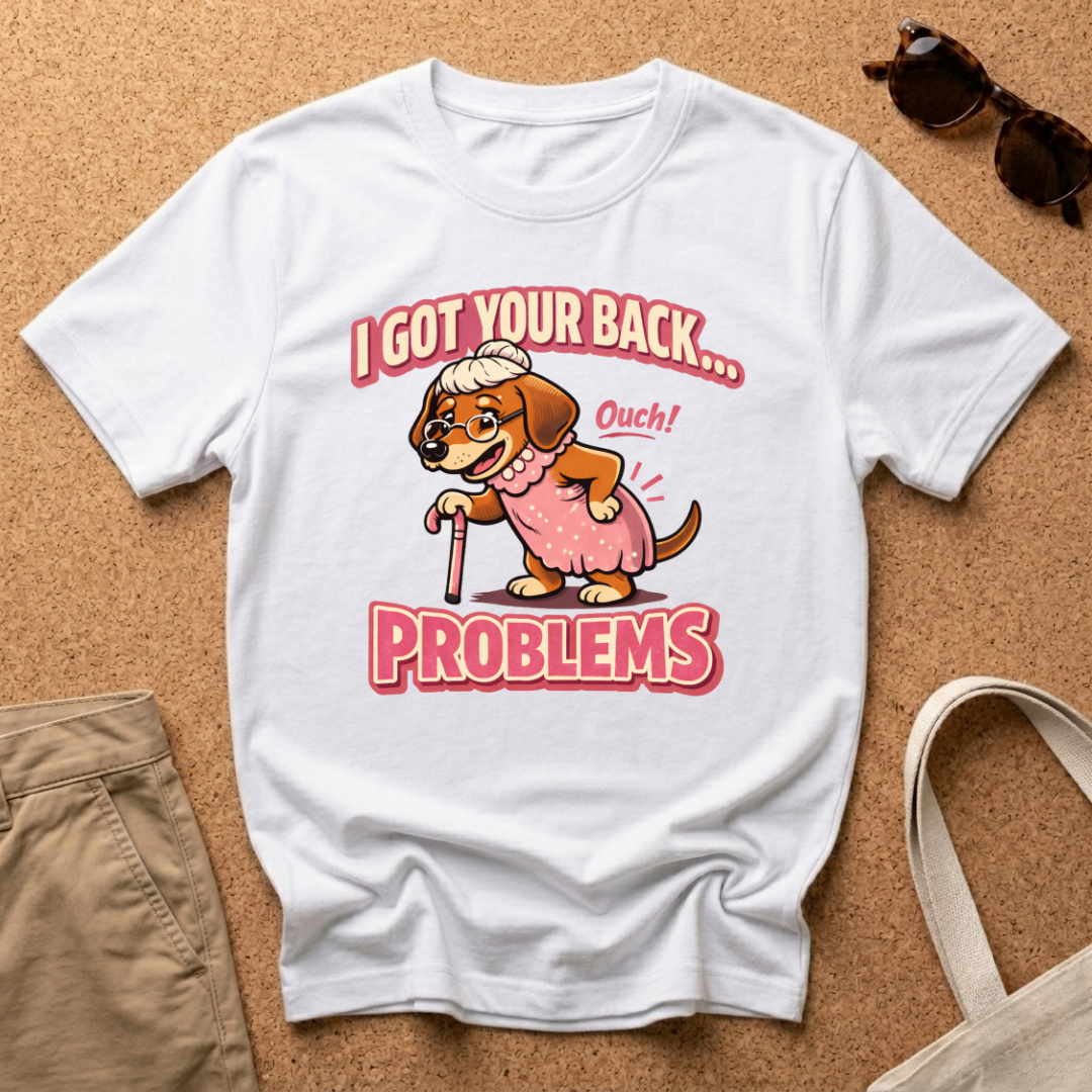 Grandma Dachshund Back Problems T-Shirt