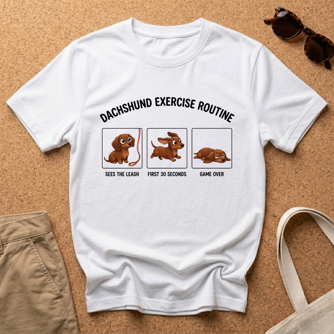 Dachshund Game Over T-Shirt