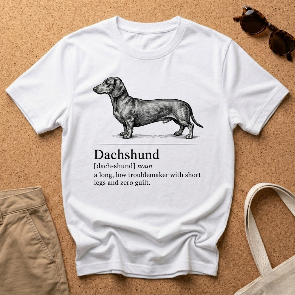 Dachshund Description T-Shirt