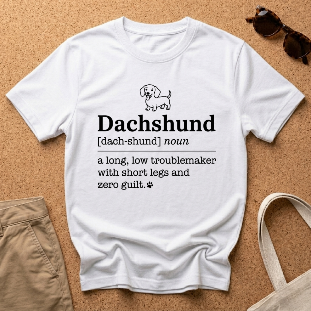 Dachshund Cute Noun T-Shirt