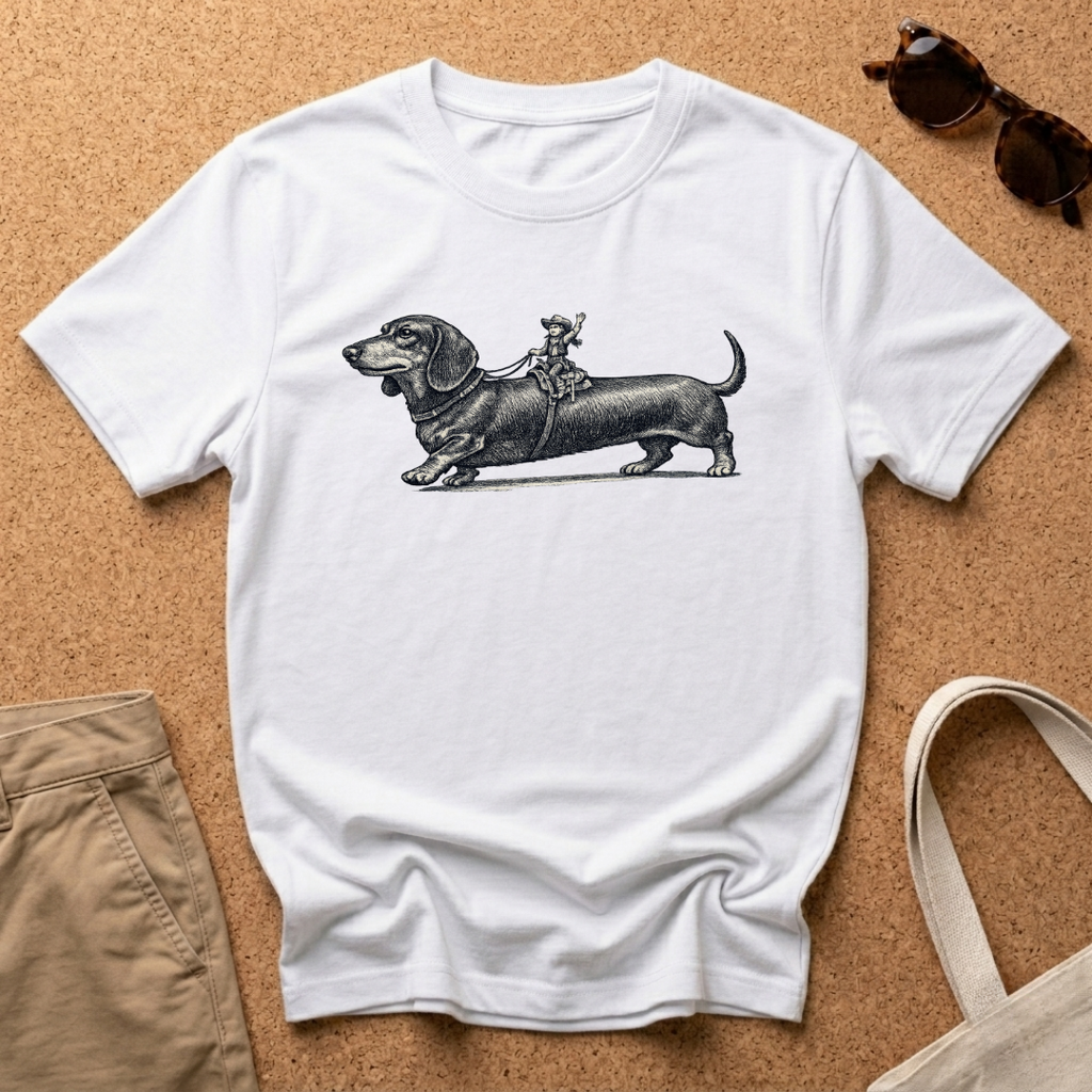 Yeehaw Dachshund T-Shirt