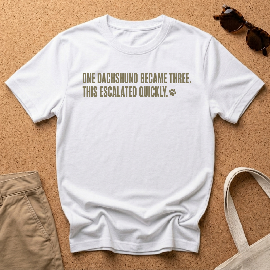 Three Dachshunds T-Shirt