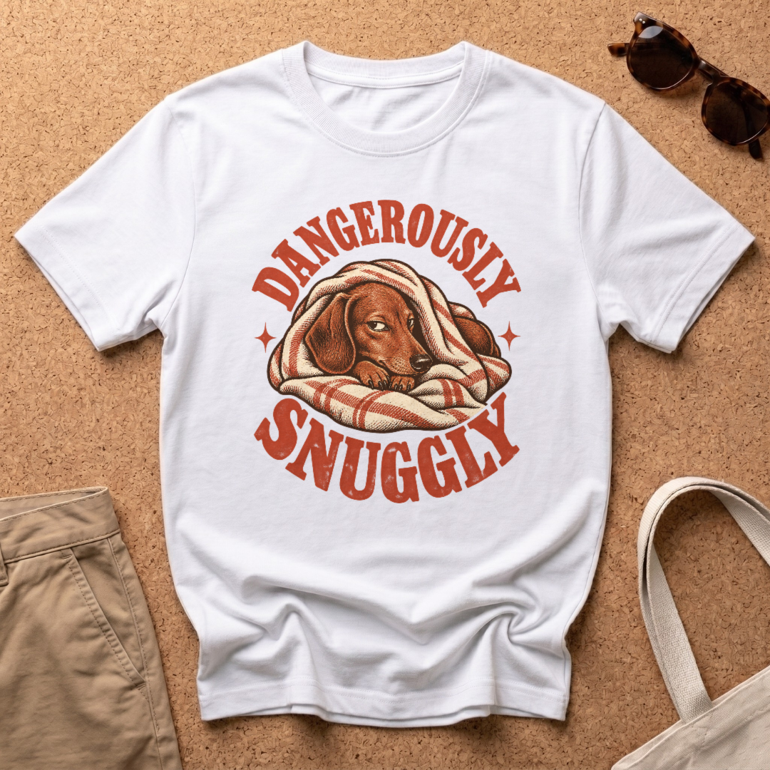 Dangerously Snuggly T-Shirt - White