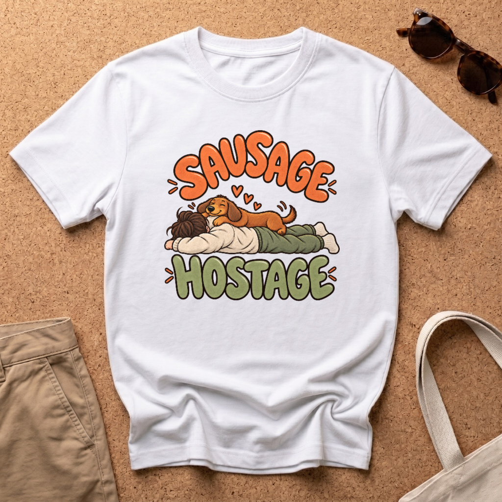 Sausage Hostage T-Shirt - White