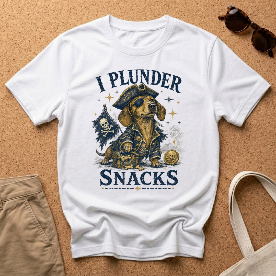 I Plunder Snacks T-Shirt