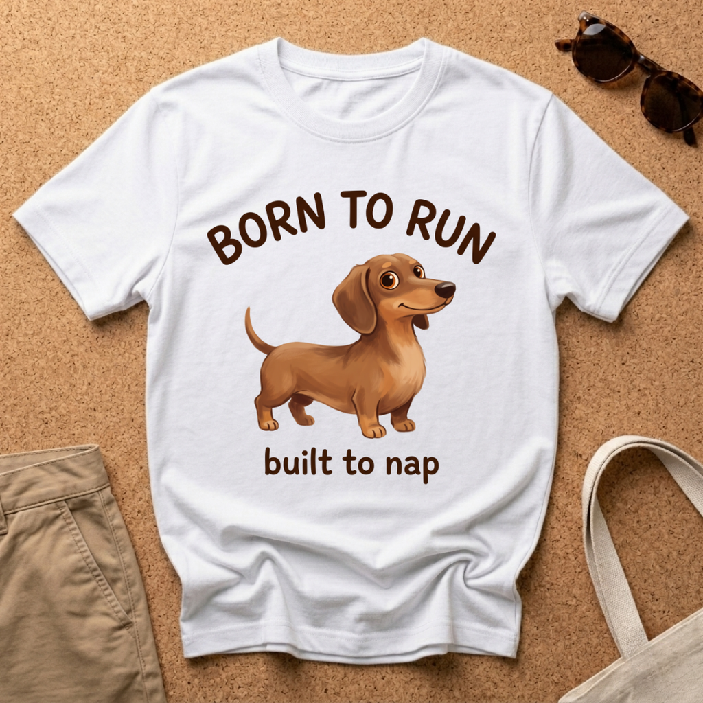 Built to Nap Dachshund T-Shirt