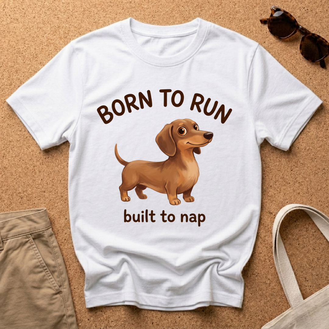 Built to Nap Dachshund T-Shirt