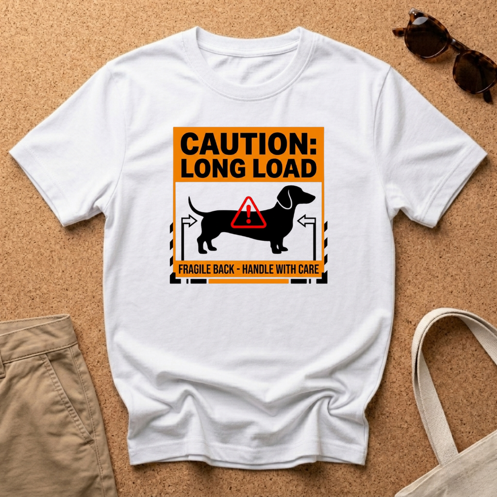 Caution Long Load T-Shirt