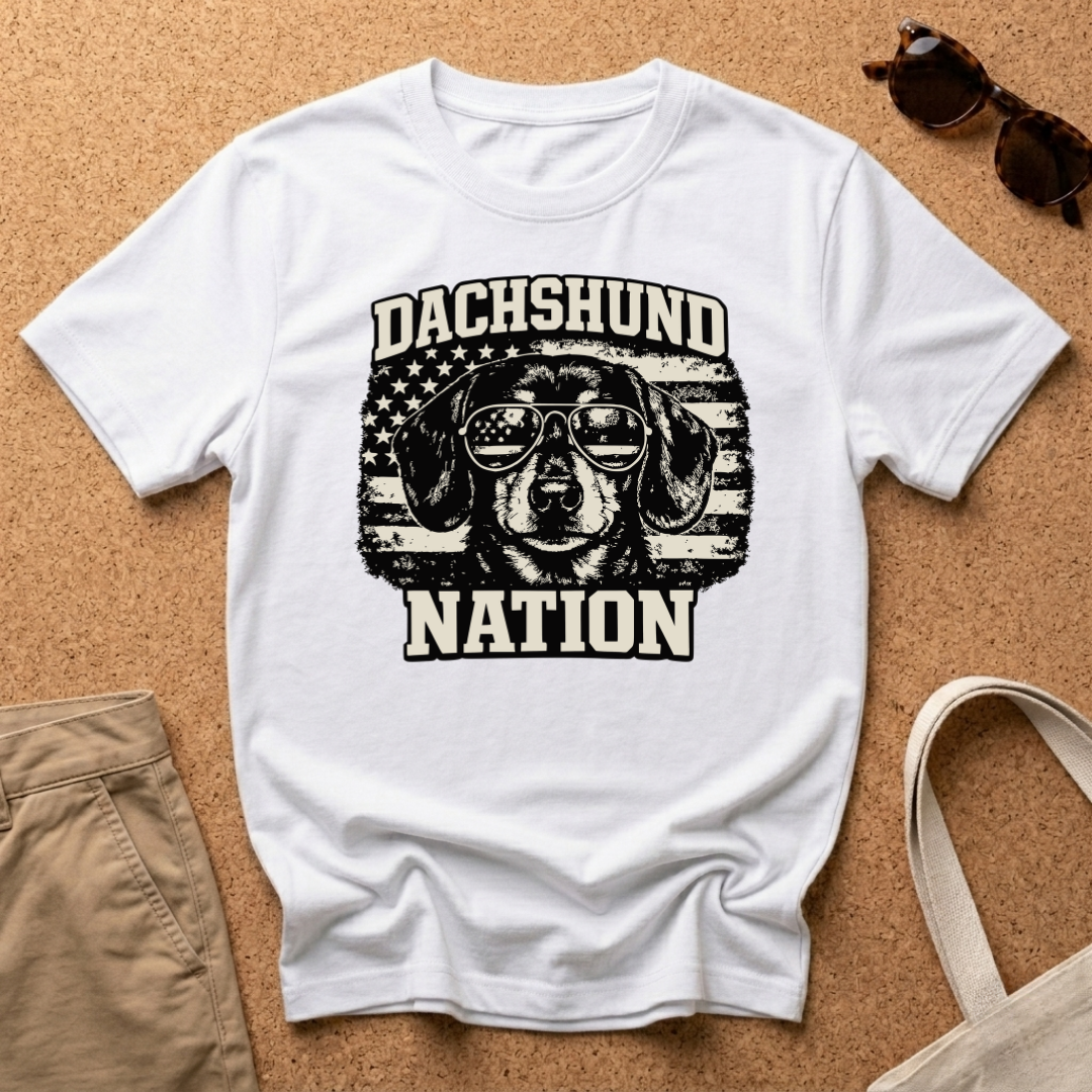 Dachshund Nation America T-Shirt