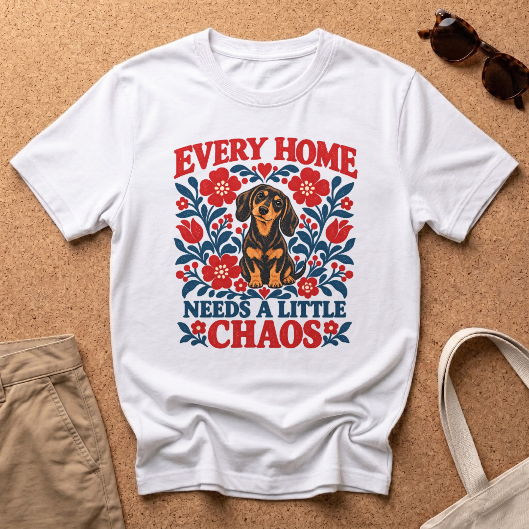 Every Home Chaos T-Shirt - White