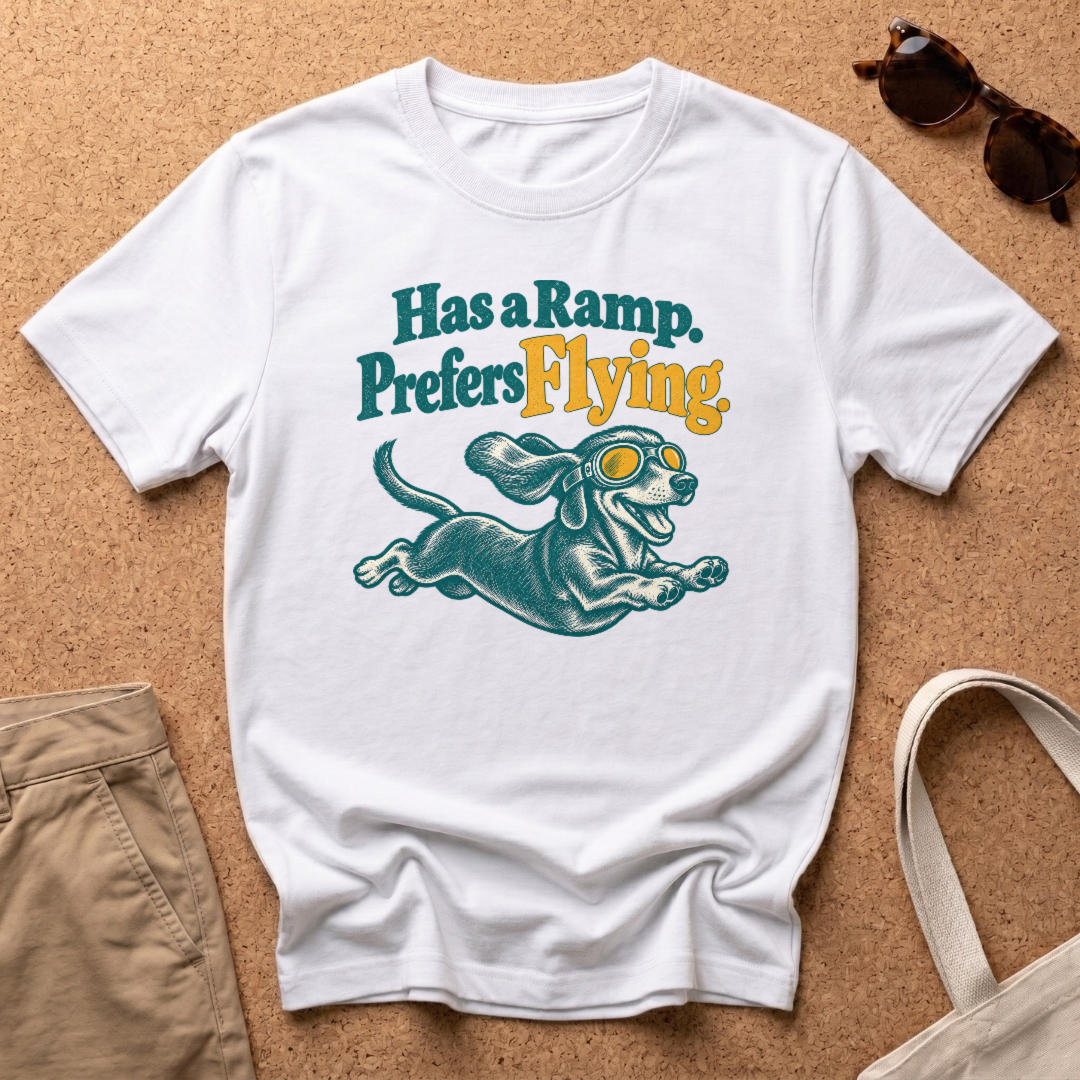 Prefer Flying T-Shirt - White