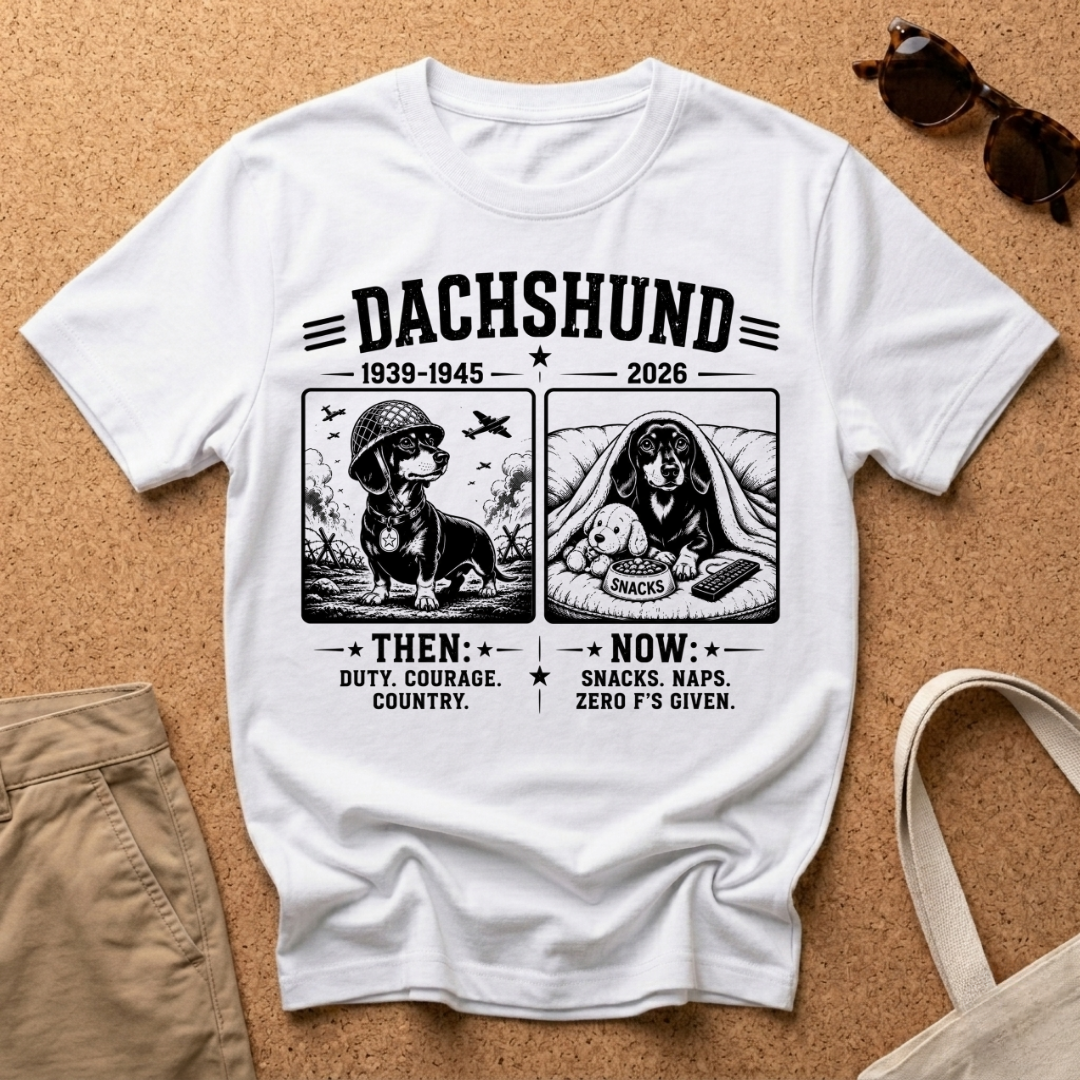 Then vs Now T-Shirt