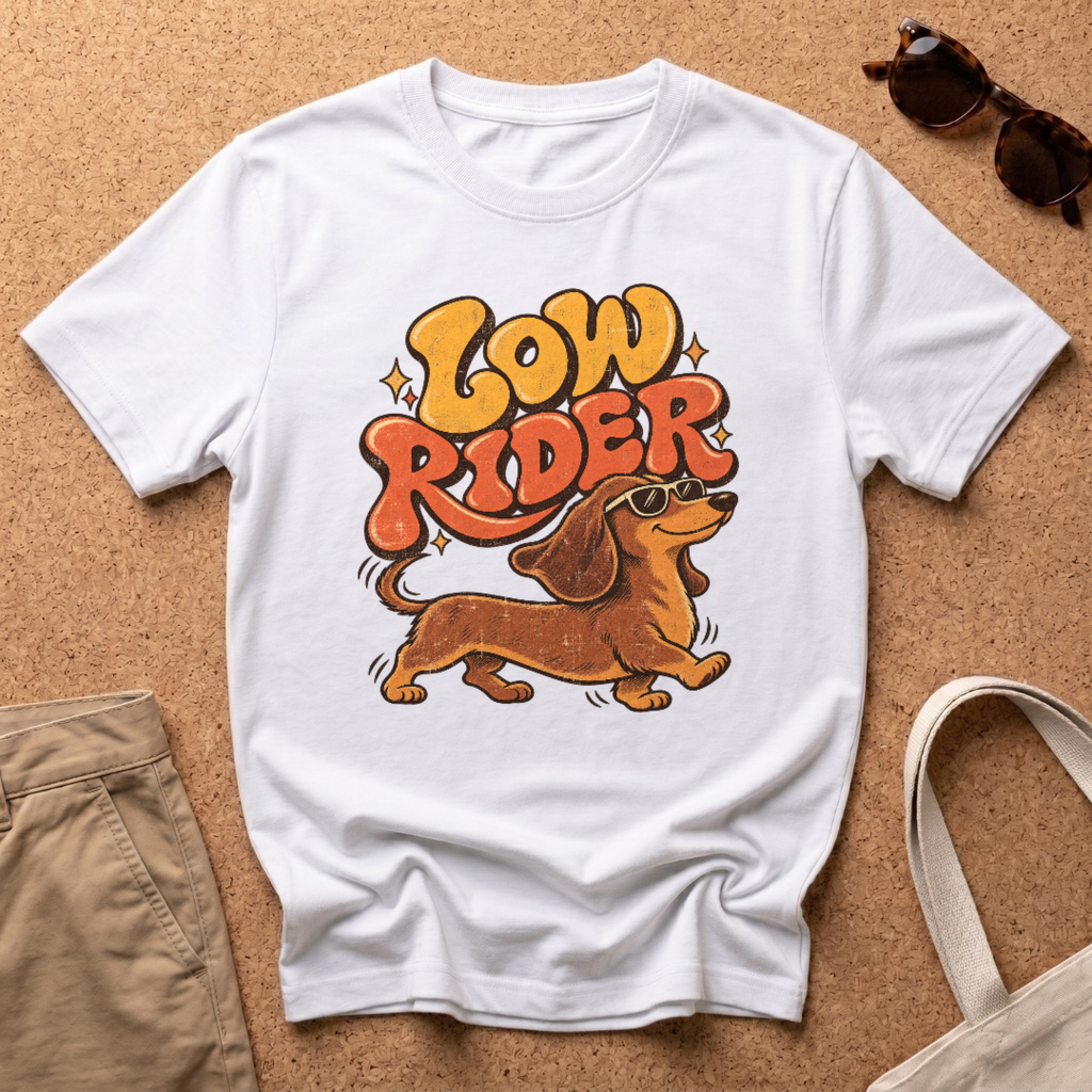 Little Low Rider T-Shirt - White