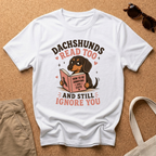 Dachshunds Read Too T-Shirt