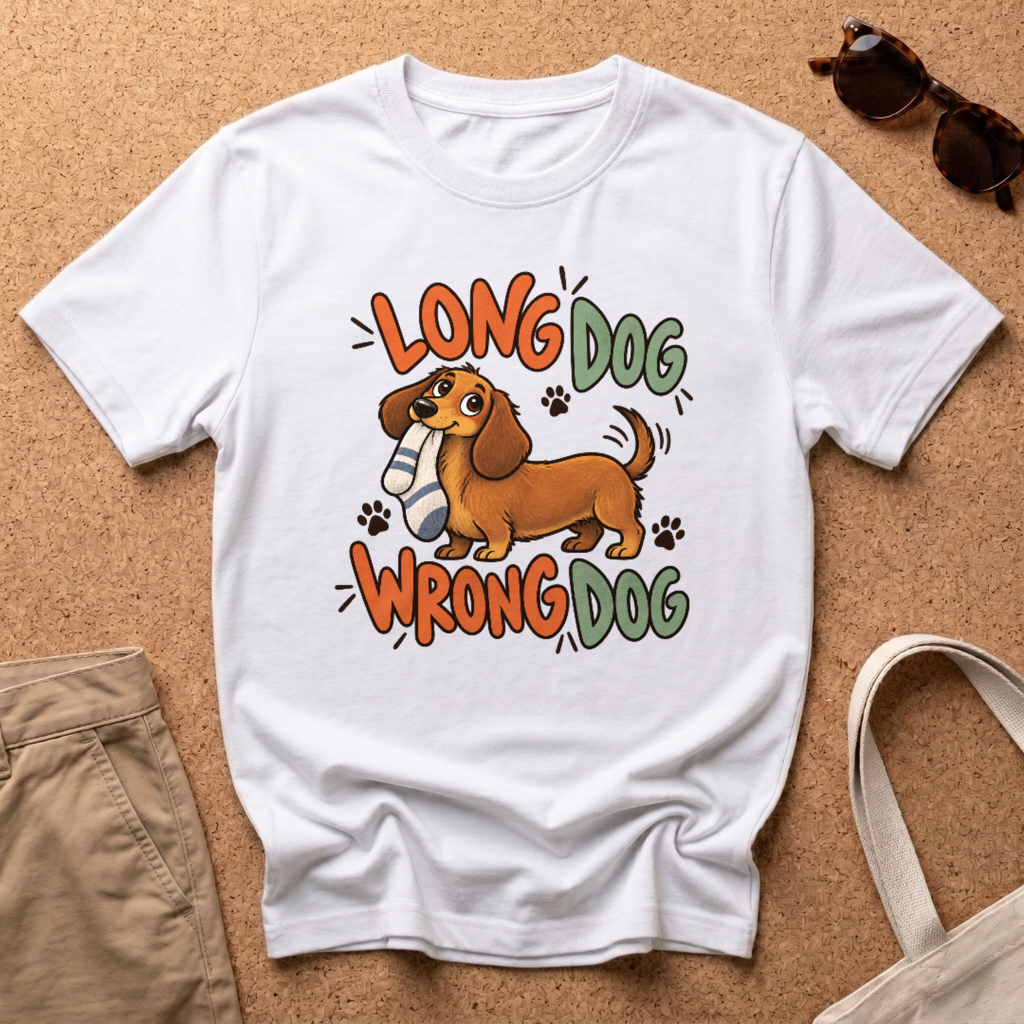 Wrong Dog T-Shirt - White