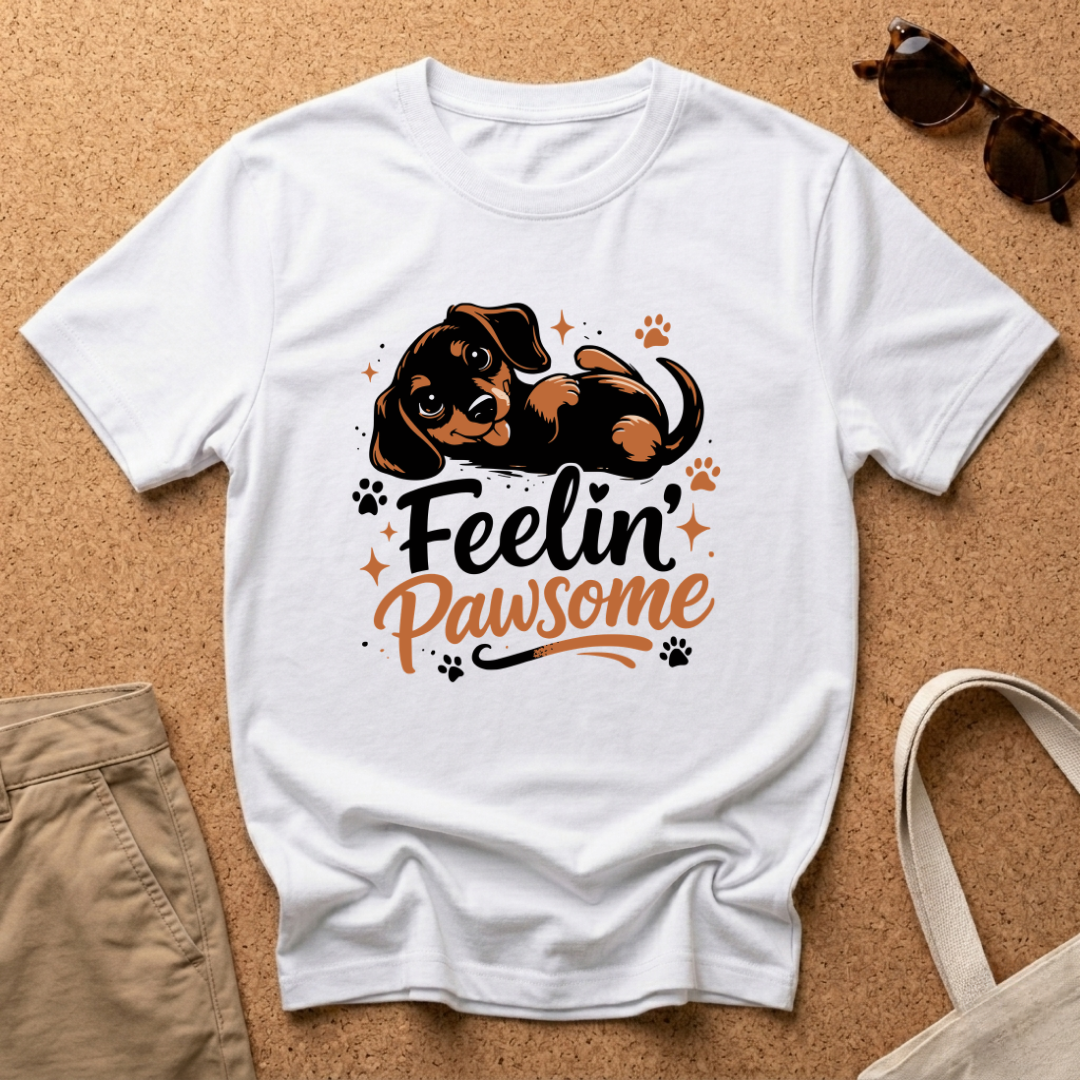 Feelin Pawsome T-Shirt
