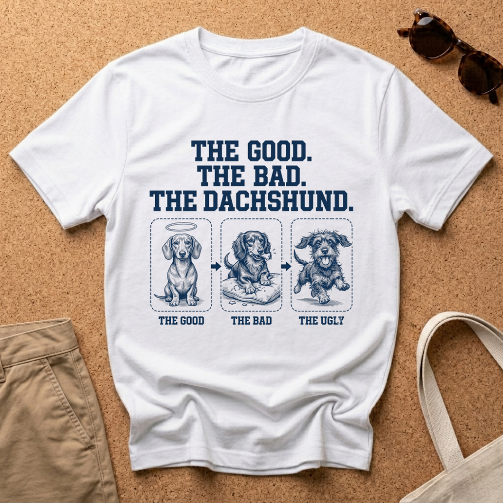 The Dachshund Trio T-Shirt